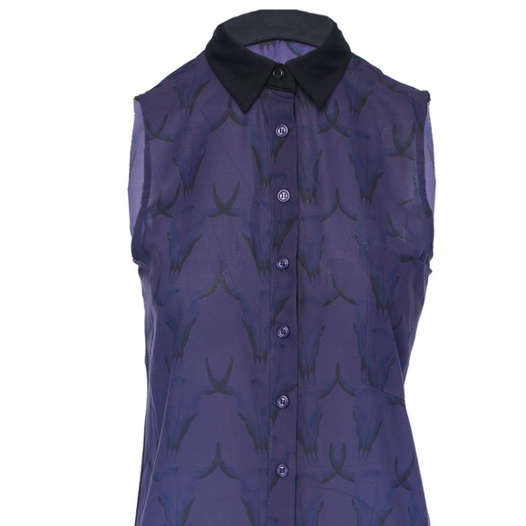 House Of Harlow High Low Hannah Collared Dress NWT - Picture 3 of 5